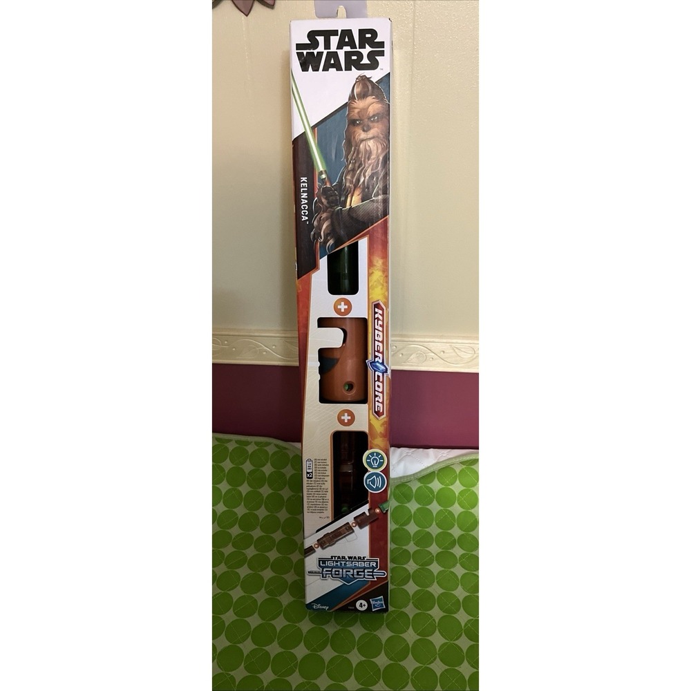Star Wars Forge Kyber Core Wookiee‎ Kelnacca Electronic Light Saber Acolyte Jedi